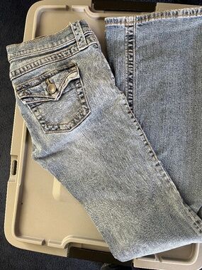 Womens Vintage Victoria Secret Boot cut jeans!! Size 2!!